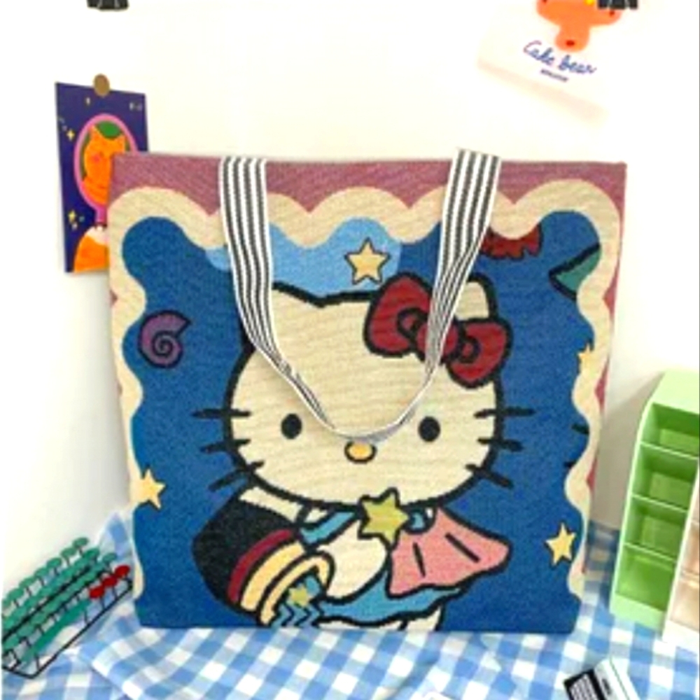 Hello Kitty Large Tote Bag purse - Picture 9 of 12